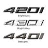 BMW 4 & 6 Series Rear Emblem Stickers for 428i, 428d, 630i, 640d