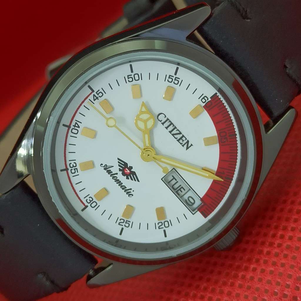 

ВОССТАНОВЛЕННЫЕ ВИНТАЖНЫЕ CITIZEN AUTO 8200 ЯПОНИЯ МУЖСКИЕ D/D БЕЛЫЕ ЧАСЫ 565a-a299483-2 SKU565a-a299483