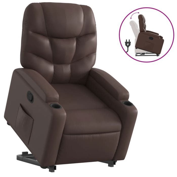 VidaXL Recliner, Relaxation Chair with Adjustable Backrest and Footrest, Living Room Seat, 3204660