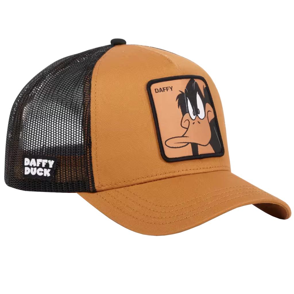 Capslab Looney Tunes Daffy Duck Cap, Mens brown Cap