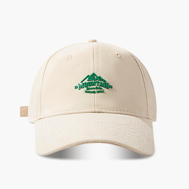 

Hat Female Peak Cap Spring and Autumn Fashion Soft Top Baseball Cap Couple Dark Green Sun Hat Men Adjustable