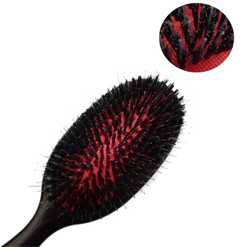1Pc Oval Nylon Hair Comb Mini Anti-Static Hair Scalp Massage Comb Hairbrush Salon Hair Brush Styling Tool
