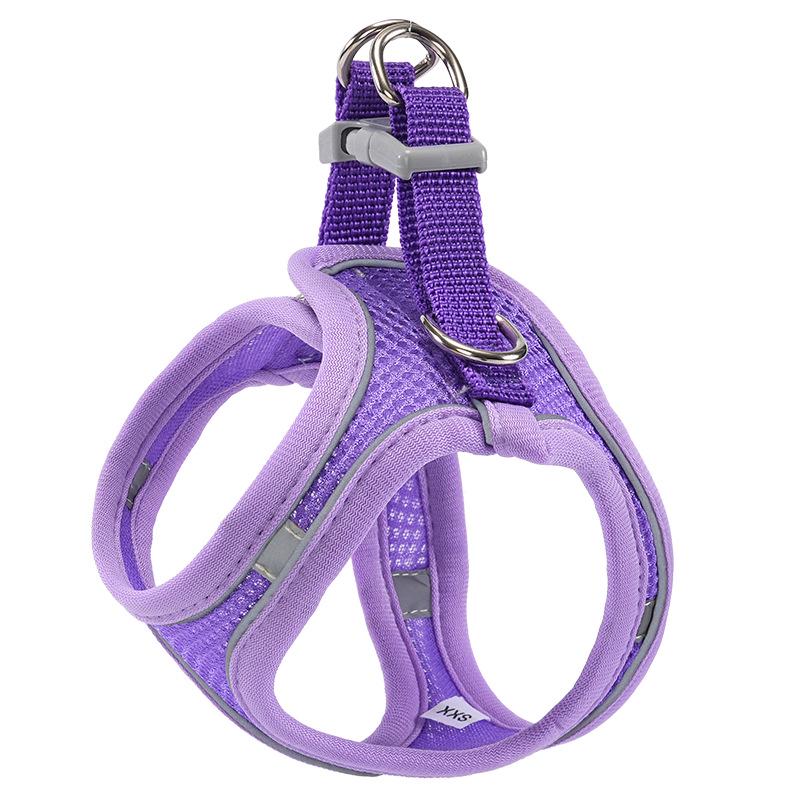 Reflective Vest-Style Pet Harness with Leash - Breathable for Cats & Dogs
