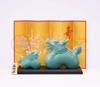 Yakushigama Blue Dragon Lucky Parent and Child Chinese Zodiac New Interior Auspicious Item (27) - Dragon, Figurine, 2024, Sign, Year's Ornament,