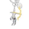 CHOCLI METALMORPHOSE COLLECTION Belgian Metal Keyring - Constellation Sagittarius