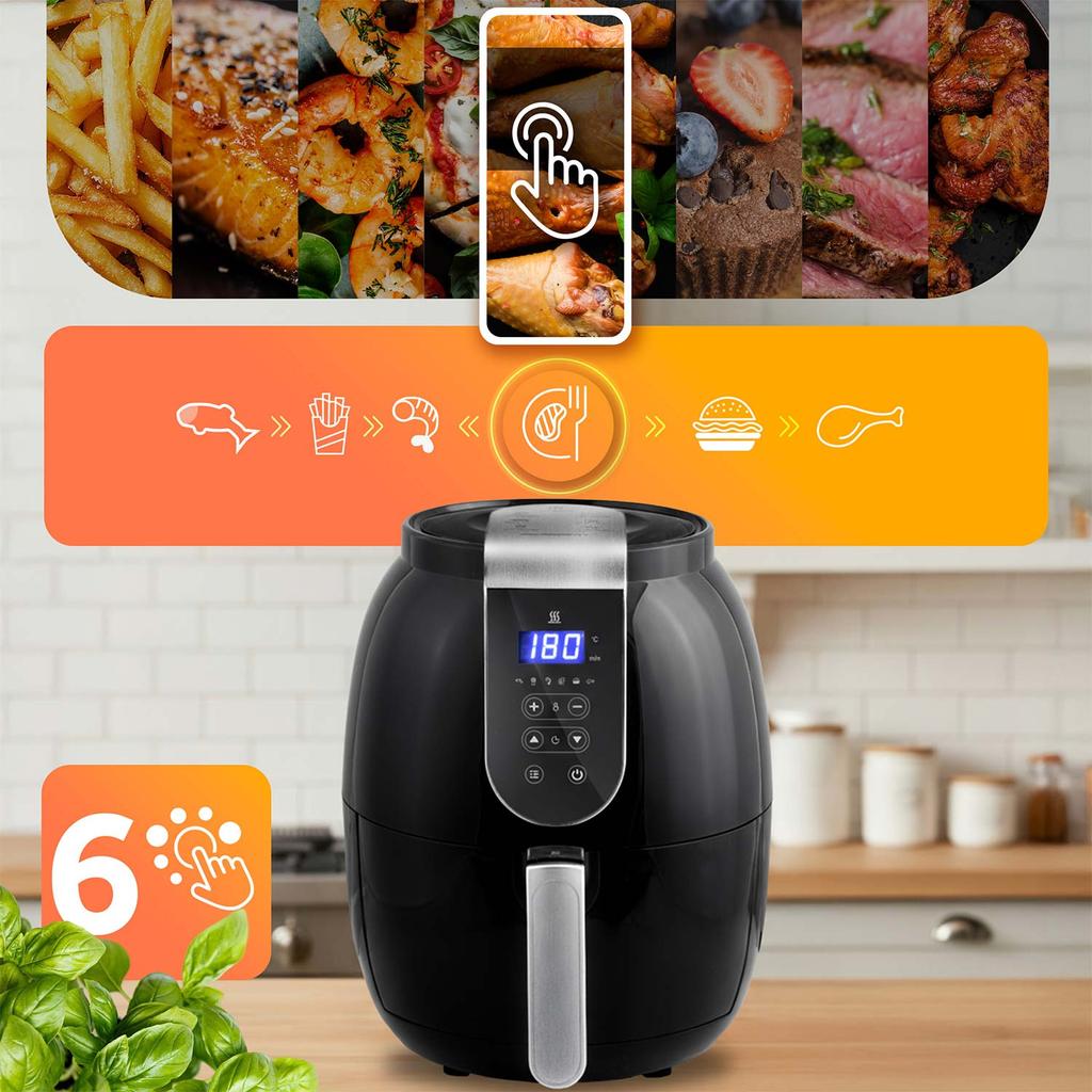 Air Fryer 3.6L Berdsen Bd-651