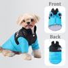 Warm Pet Clothes Winter Windproof Puppy Costume For Small Medium Dogs Reversible Cozy Button Jacket Coat French Bulldog Outfiits