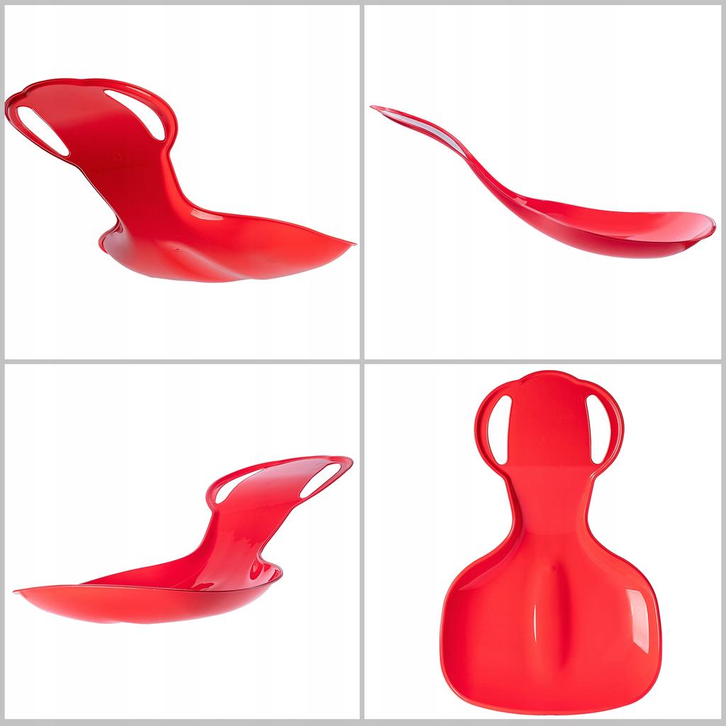 KADAX Ślizg Jabłuszko Jabłko Ślizgacz Sanki Plastikowe Dla Dzieci mocny