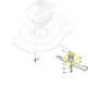 Stiga Alpina Grasmaaier Mesnaafhouder 22,2 mm Origineel