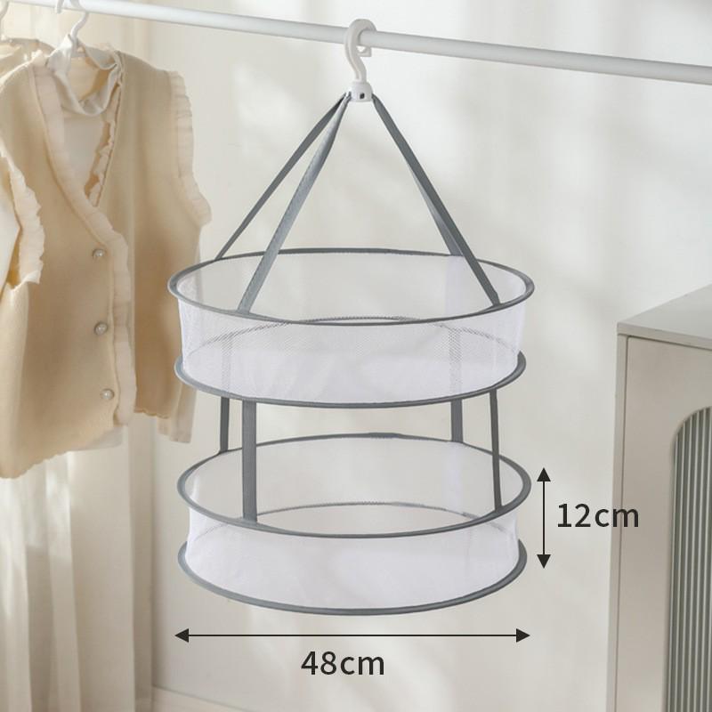 Foldable Mesh Drying Basket - Anti-Deformation for Sweaters, Wool, and Socks