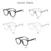 Polygon TR90 Anti Blue Light Myopia Spectacles Retro Rice Nail Frame Protective Eye Prescription Eyeglasses 0 -0.5 -0.75 To -6