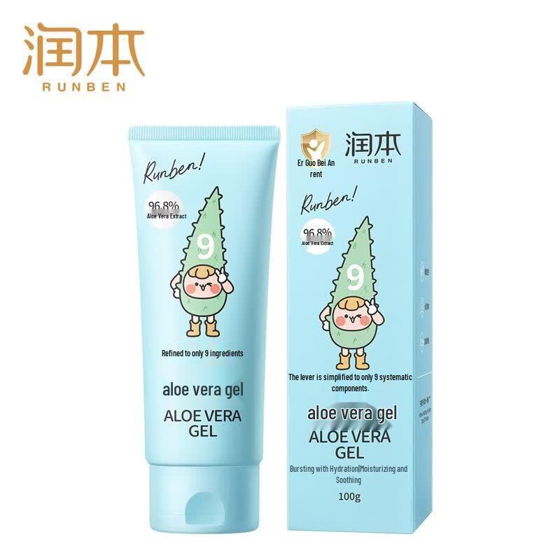 Runben Kids Aloe Vera Soothing & Moisturizing Gel