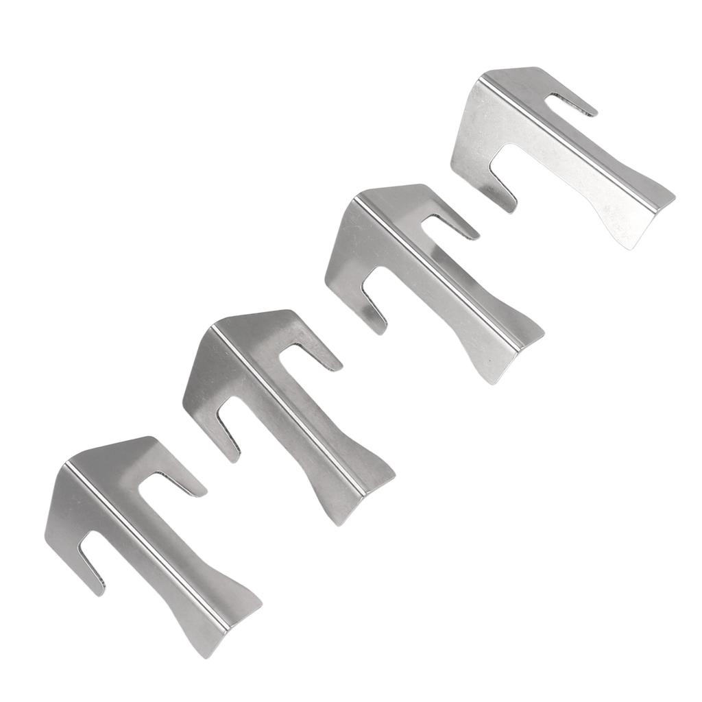 4 BUC Distanțiere Placă de Căldură Grill Ușor de Instalat Rugină Universal Oțel Inoxidabil Flacără Grill