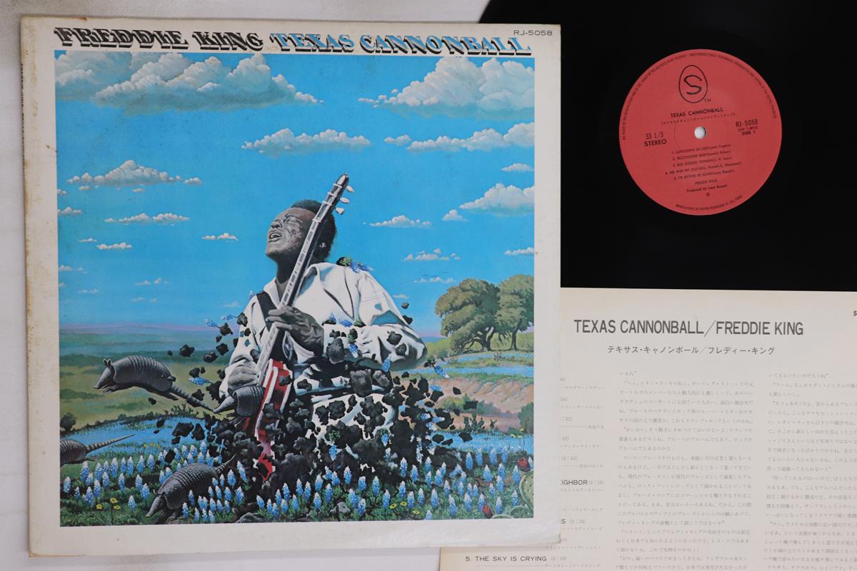 

LP Пластинка ФРЕДДИ КИНГ - Техасский Пушечный Язык RJ5058 SHELTER 1972 Япония Блюз Б/У