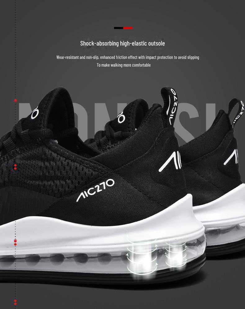 New Trend Multi-Color Men's Air Cushion Running Shoes