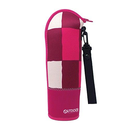 

Outdoor Products Bottle Cover, Water Bottle Case, Bordeaux & Pink, for 500ml PET Bottles, 314-247