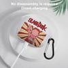 Slam Dunk Airpods Pro2 Case Cute Character Airpods Pro 2nd Generation Case Portable Airpods Cover with Carabiner Pro Earphone Case Protective