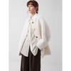 ELLE Women's Lambswool Plush Coat