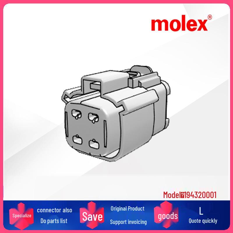 

Molex 19432-0001 Waterproof Crimp Housing Plug Connector