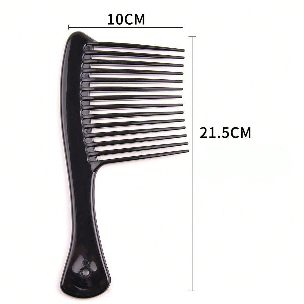 1pcs Large Wide Tooth Comb, Specially Designed For Home Hair Salons, With Curly Hair And Fluffy Styling, Anti-Static Hair Care Comb