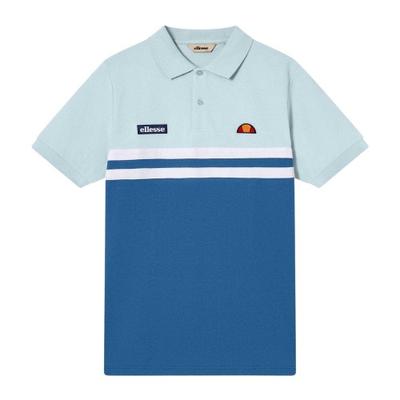 Ellesse Mens Muccia Colour Block Polo Shirt