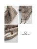 Plüsch-Ketten-Schultertasche im koreanischen Stil, mehrfarbig, großes Fassungsvermögen, Damen-Mode Nischendesign Handtasche.