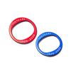 Aluminum Alloy 100 Years Corporation Side Fender Wheel Hub Cover Emblem Sticker for Mazda 3 Axela BP CX-30 Accessories 2020-2023