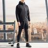 Anta Training Series Solid Color Casual Hooded Long Sleeve Jacket Men Jacket Black 152147711-5