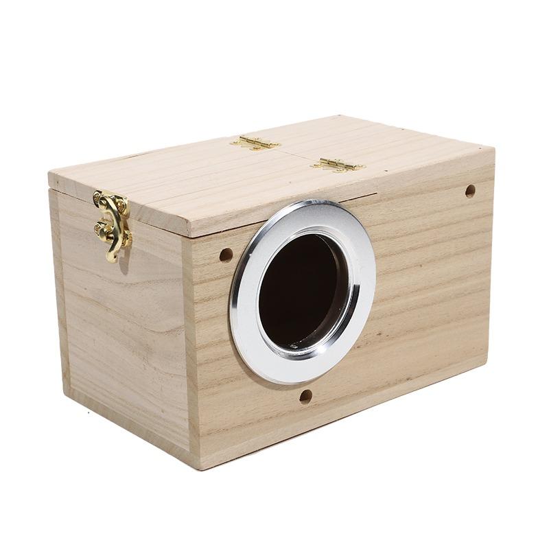 

Горячая распродажа Практичный ящик для разведения птиц Попугай Декоративные клетки Аксессуары для питомцев Украшение для дома и балкона Спаривание