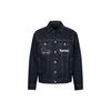 Aw23 Logo Pattern Big M Regular Fit Denim Jacket Men Jackets Denim-Blue 2EAHTM3DJ1014XXCT