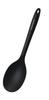 Delish Kitchen Pearl Metal Round Silicone Black Spoon, G-5209
