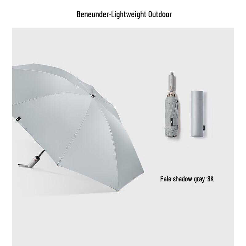 Beneunder Reinforced Automatic UV Protection Folding Umbrella