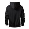 Sweat à capuche pour homme uni à demi-zip Sweat-shirt décontracté grande taille pour homme