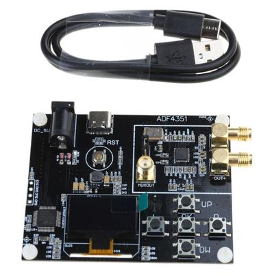 High Performances Single Chip ADF4351 Signal Generator Module, STM32 Controlled 35M-4.4G Output for Engineering Research