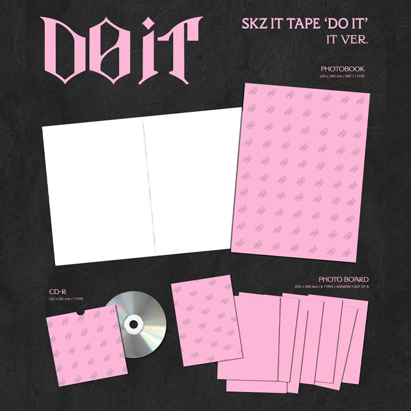 [PRE ORDER] Stray Kids – SKZ IT TAPE ‘DO IT’ [DO Ver./ IT Ver.]