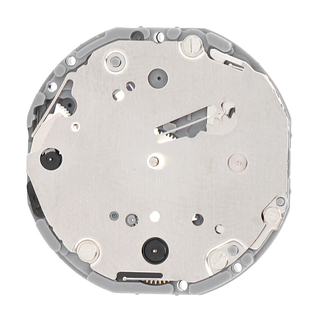 VD85 Quartz Watch Movement Alloy Watch Movement Replacement Accessories with Pin Silver