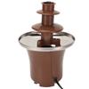 Chocolate Fountain 45 Celsius  Heating 35W Portable Mini Chocolate Fondue Fountain for Home Gifts