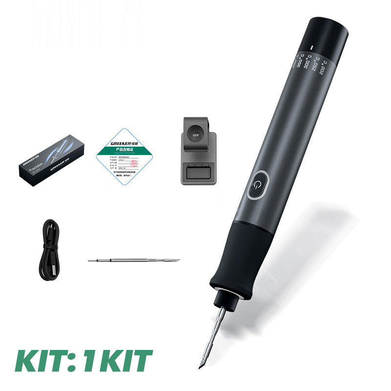 

5V16W Adjustable Temperature Soldering Iron Kit Dual charging Fast heating Electric Soldering Iron Tool For Welding and Repair
