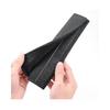 BMW Suede Seat Belt Shoulder Covers - Alcantara Comfort, Protective Cover for 1/3/5/7 Series and X5/X3/X2/X1 (Pair, Black)