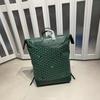 Autonavi Ya Cisalpin Rucksack Große Kapazität, Rucksack Laptoptasche Karomuster Vintage Print