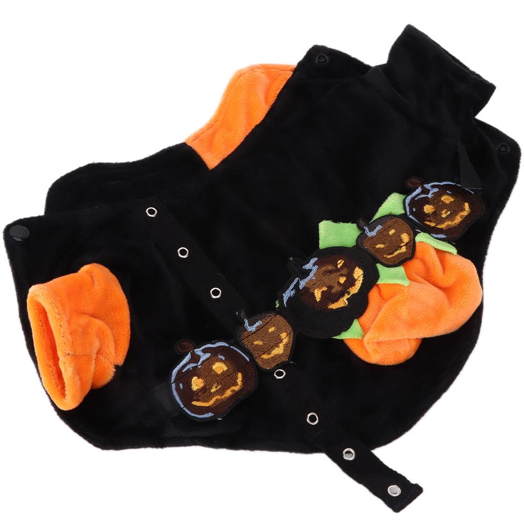Dog Halloween Pumpkin Costume Funny Christmas Halloween Cosplay Clothes for Small DogsM