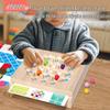 Moving Beads Illusion: Huarong Road Logic Training Toy for Kids