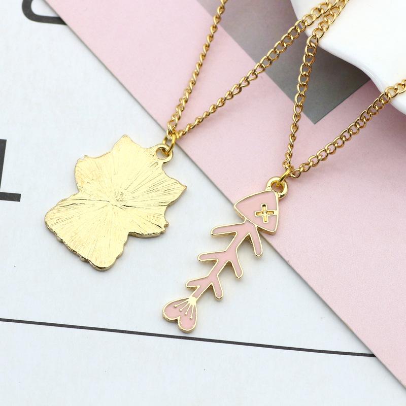 Women Alloy Pendant Necklace Cute Animal Chain Necklace