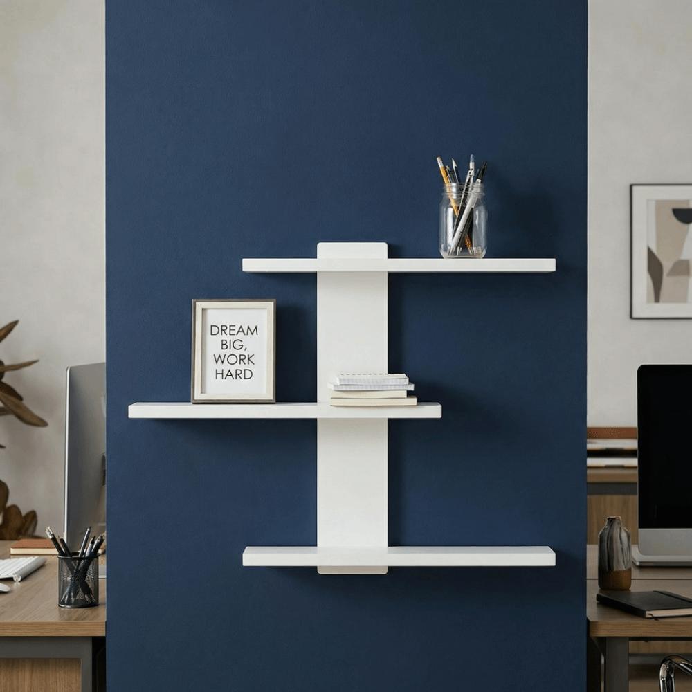 Detachable Wall Mounted Storage Rack Simple Floating Wall Bracket Living Room