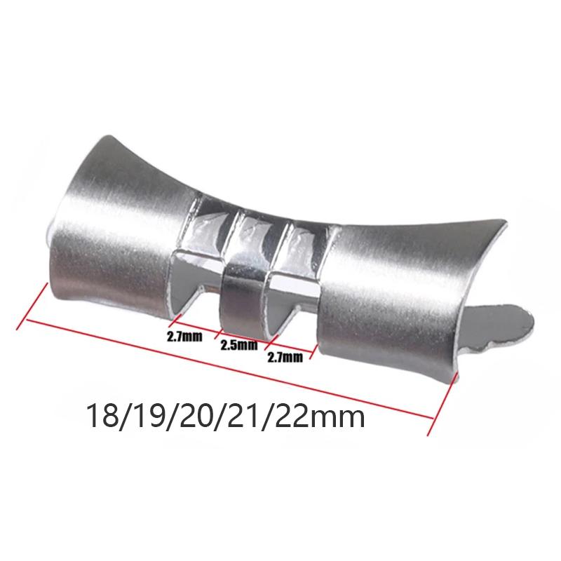 Stainless Steel Strap Connector for Seiko SKX009 SKX007 Curved Flat End Adapter for Rolex Bracelet Link Accessory 18/20/21/22mm