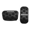 BOYOUS Toyota New Sienta 10 Series 2022 Aluminum Pedal No Tools Required SIENTA Exclusively Designed Brake Accelerator Cover Set [Latest Model]