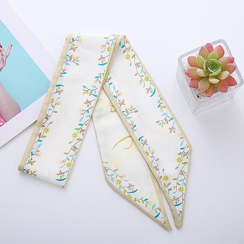 

Модный длинный шелковый шарф, повязка для волос, для завязывания волос, универсальный, с высоким чувством, головной убор, аксессуары для волос знаменитостей для женщин, повязка на голову