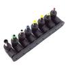 Universal DC5521 Power Supply Adapter 8 Adapters for Cameras Routers Laptops and Notebook with 5.5x2.1mm Barreled Plug