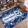 Personalized Crystal Velvet Carpet Brighton & Hove Albion Football Pattern Non Slip Floor Rug