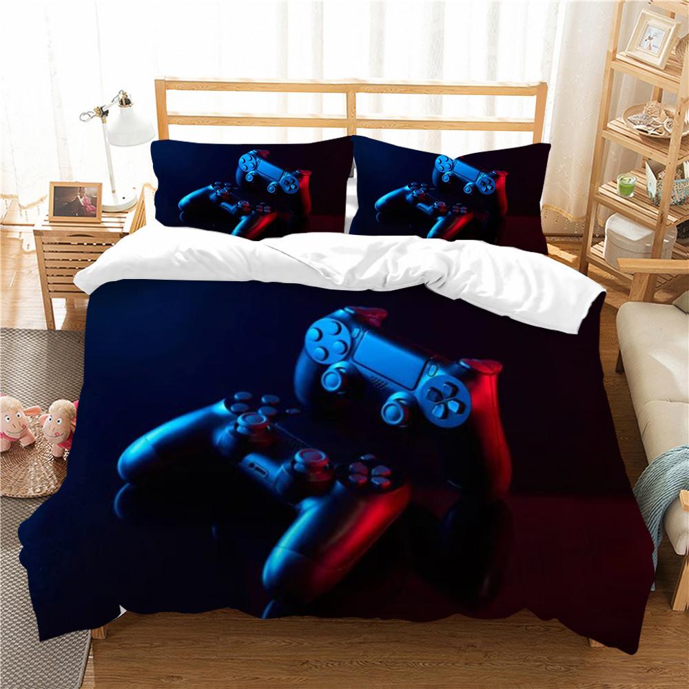 Bedding Suit 3D Gamepad Print Home Bedclothes Hot Sale Bedroom Decor Stylish Comforter Cover Set